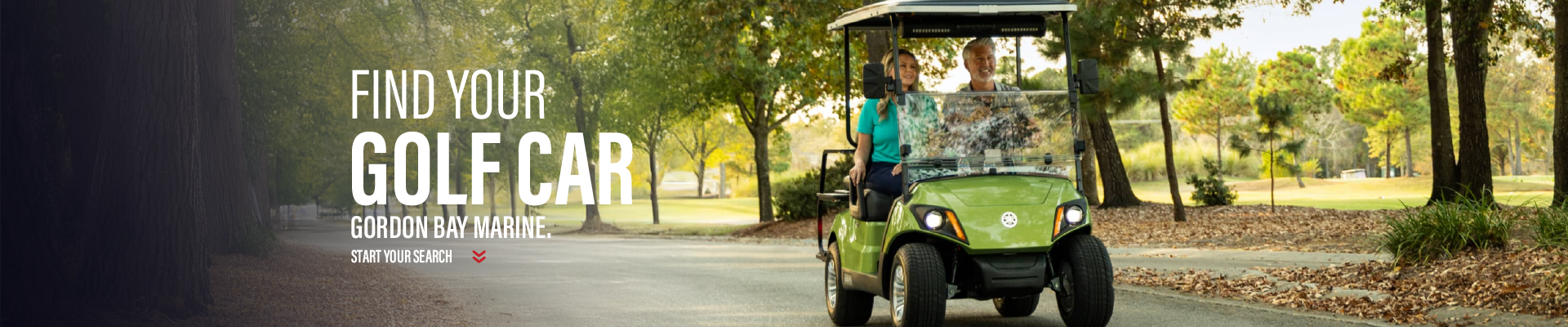 Golf Carts at Gordon Bay Marine
