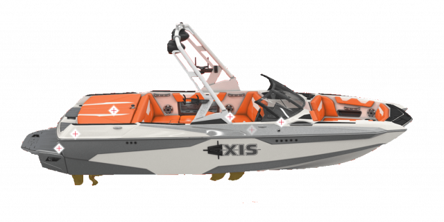 an axis wake boat A20